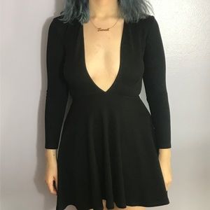 American Apparel V Cut Dress